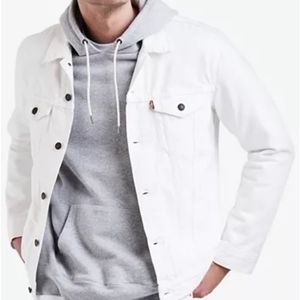 Levi's White Denim Jacket